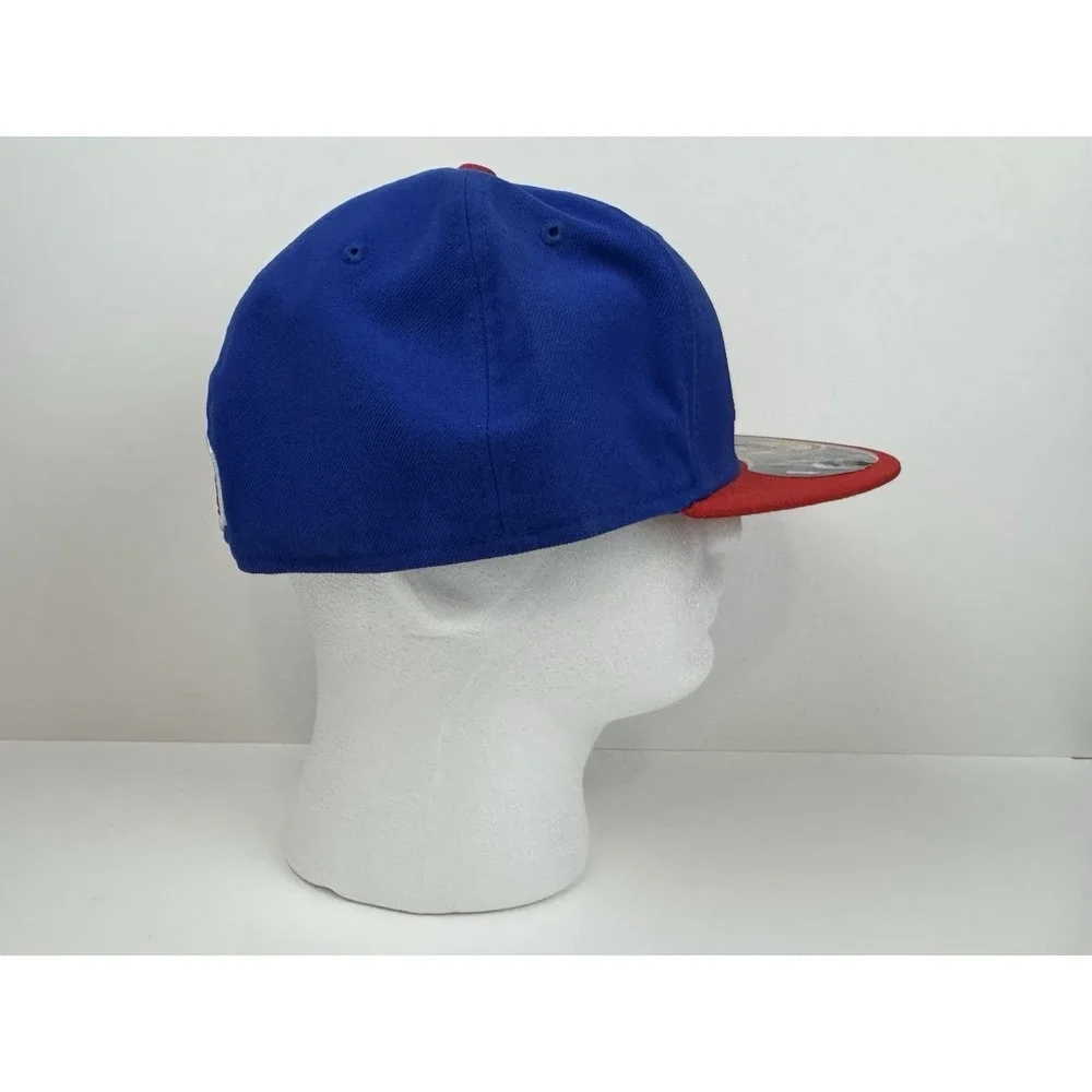 New Era Buffalo Bills 59FIFTY Blue Red Fitted‎ Cap Size 7 3/8